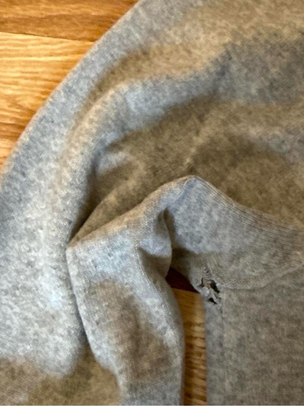 Cruciani Men's Light Gray Quarter-Zip Sweater - Picture 3 of 8